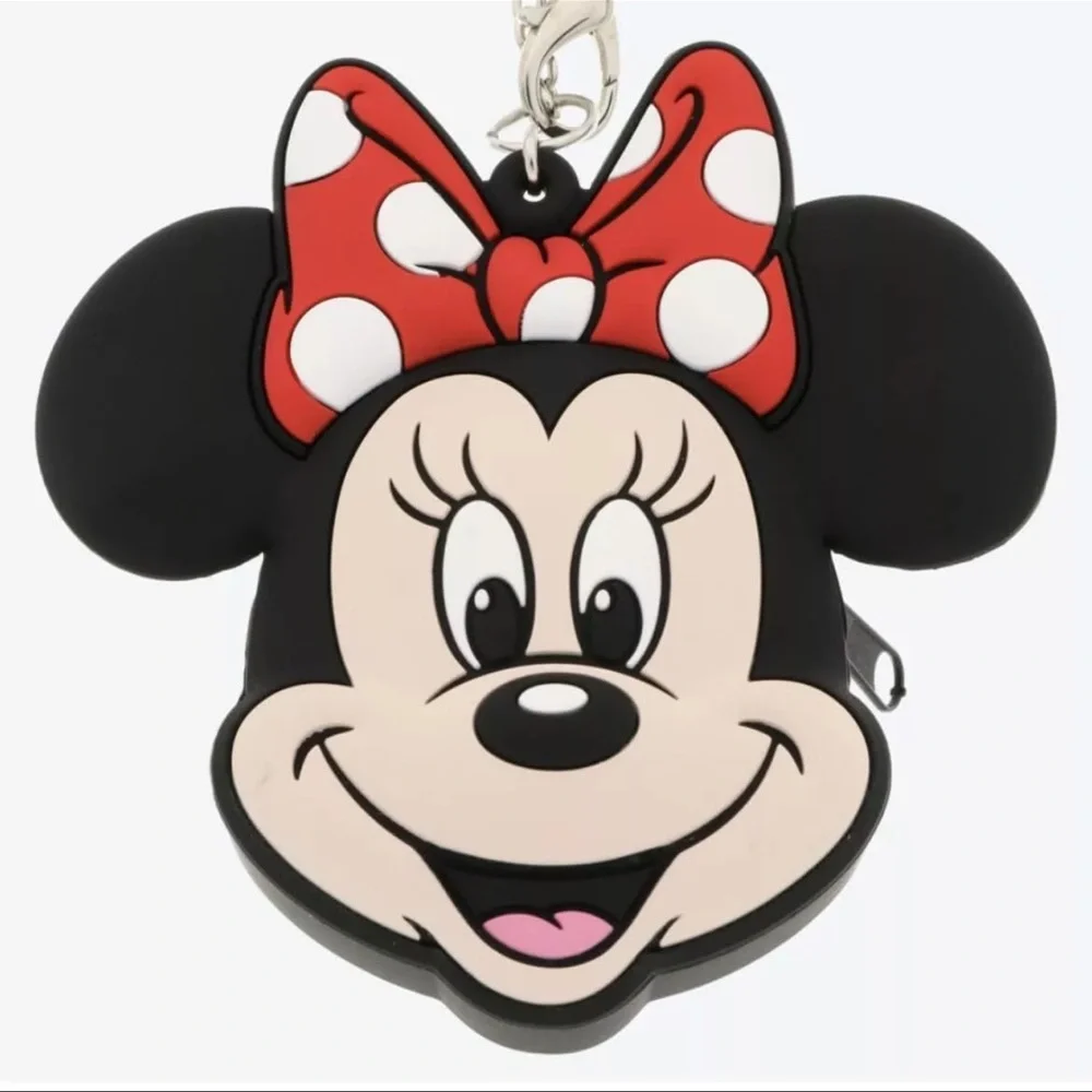 NWT Tokyo Disney Minnie Mouse Coin Pouch Bag Charm - Picture 5 of 7